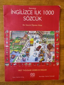 İngilizce İlk 1000 Sözcük - Bin Sözcük Öğreten Kitap