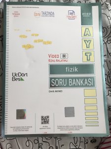Ayt fizik soru bankası
