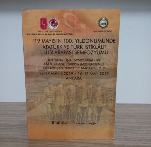 19 Mayıs'ın 100. Yıldönümünde Atatürk ve Türk İstiklâli Uluslararası Sempozyumu- 2019 / Bildiriler