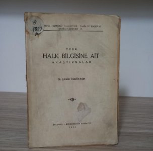 Türk Halk Bilgisine Ait Araştırmalar