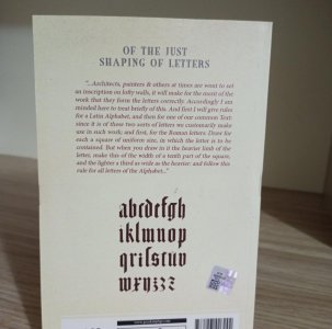 Of The Just Shaping of Letters