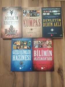 5 Kitaplık Set