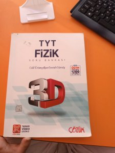 ÇÖZÜM TYT FİZİK SORU BANKASI . İLK 65 SAYFASI ÇÖZÜLÜ.