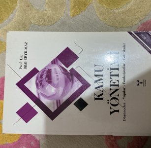 Bilal Eryılmaz Kamu Yönetimi