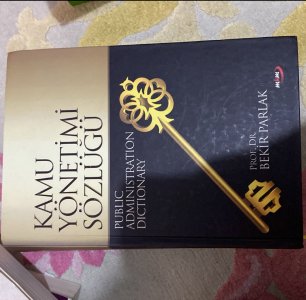 Kamu Yönetimi Sözlüğü