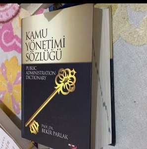 Kamu Yönetimi Sözlüğü