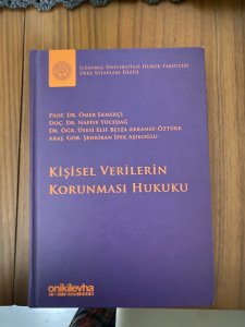 Kişisel Verilerin Korunması Hukuku